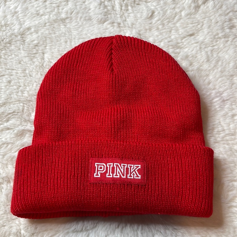 VS PINK beanie